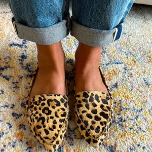 Steve Madden cheetah loafers
